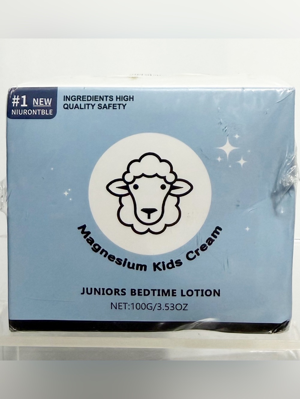 Magnesium Kids Cream Juniors Bedtime Lotion, 3.53 oz - New in Sealed Box